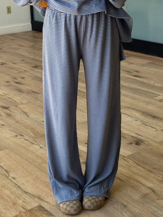Just Lounging Brush Knit Pants | Lagoon
