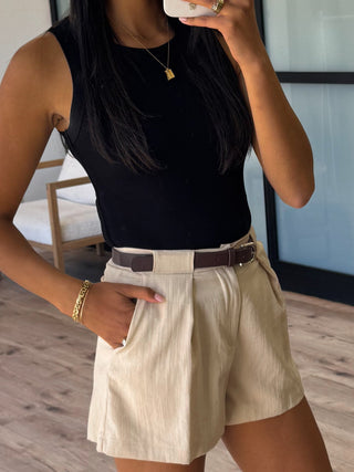 Brooke Belted Shorts | FINAL SALE