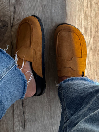 Nolan Slip-On Clogs | Camel