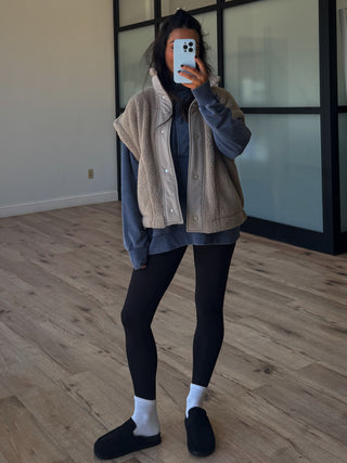 Movement Mock Neck Pullover | Navy