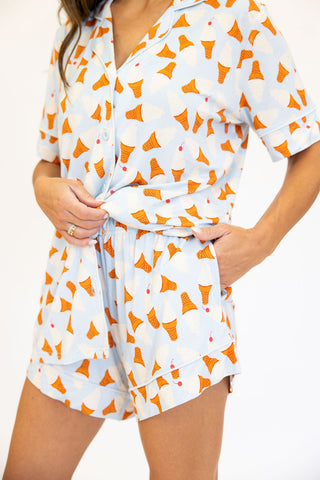 Sugar Cone Women's Shorts Set | +Plus Available