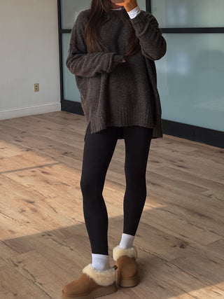 Classic Crew Sweater | Cocoa