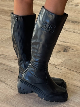 Axel Chunky Platform Boots | Black | FINAL SALE