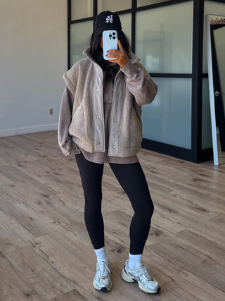 Movement Mock Neck Pullover | Mocha