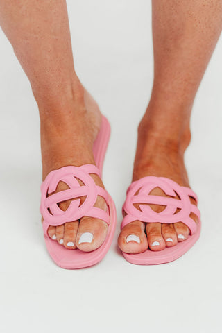 Interlocking Jelly Slides | Pink