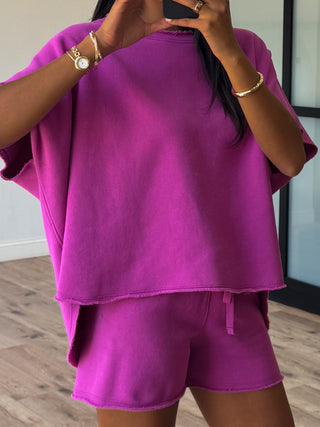 Worn Well Oversized Top | Orchid | RESTOCK