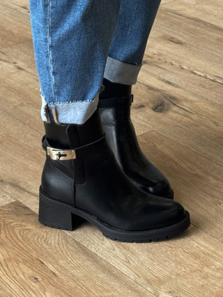 Pierre Ankle Boot | Black