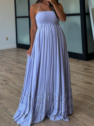 On A Whim Tiered Dress | Lavender