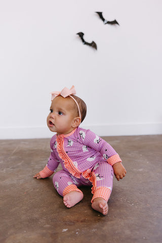 Ghoulie Girl Ruffle Zippy | Tiny Talulah