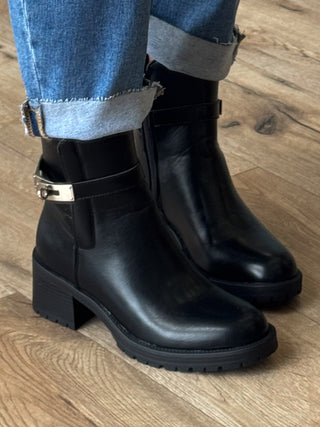 Pierre Ankle Boot | Black