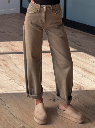 Smoke Signal Barrel Pants