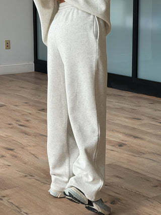 Wide-Leg Sweatpants | Grey | +Plus Available