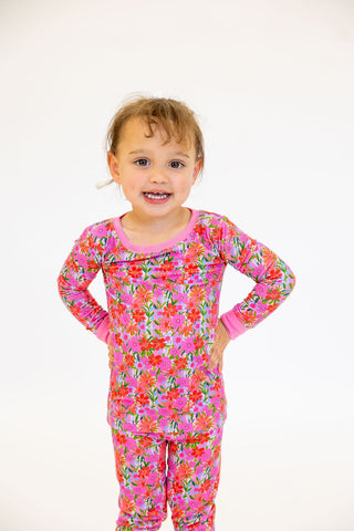 Kids Wild Poppy Two-Piece Set | Tiny Talulah | FINAL SALE