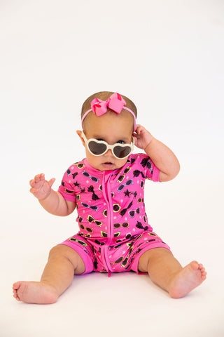 Bright + Sunny Short Romper | Tiny Talulah | FINAL SALE