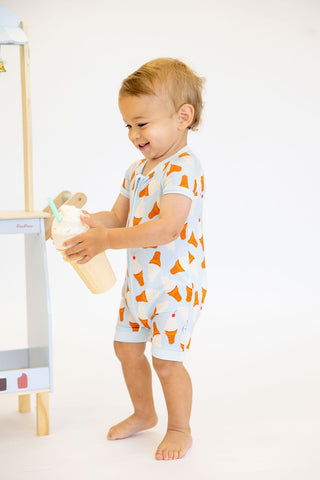 Sugar Cone Short Romper | Tiny Talulah | FINAL SALE