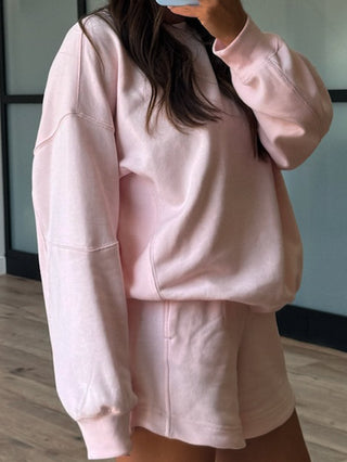 Streetside Lounge Shorts | Blush