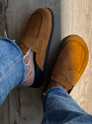 Nolan Slip-On Clogs | Camel