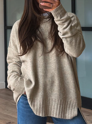 Classic Crew Sweater | Oat