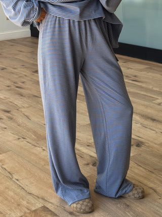 Just Lounging Brush Knit Pants | Lagoon