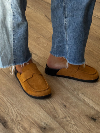 Nolan Slip-On Clogs | Camel