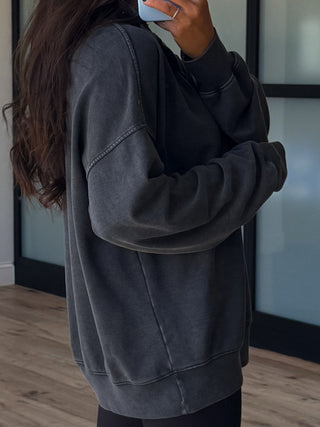 Movement Mock Neck Pullover | Black