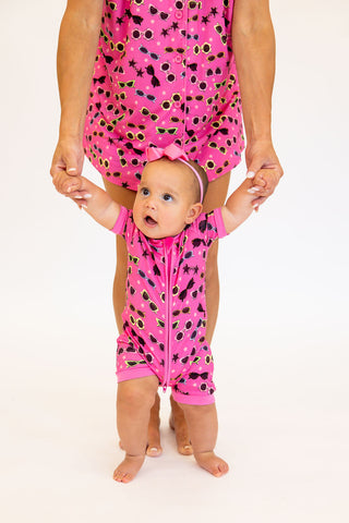 Bright + Sunny Short Romper | Tiny Talulah | FINAL SALE