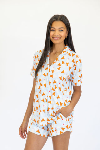 Sugar Cone Women's Shorts Set | +Plus Available