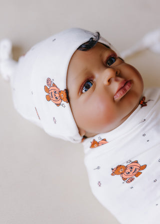 Boo Bear Knotted Hat | Tiny Talulah