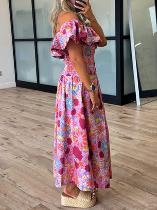 Stella Floral Smocked Dress