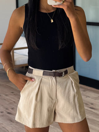 Brooke Belted Shorts | FINAL SALE
