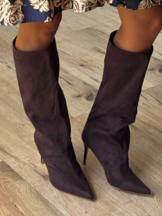 Lexington Knee High Boots | Chocolate