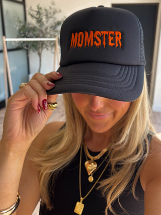 "MOMSTER" Trucker Hat | 2 Colors Available | FINAL SALE