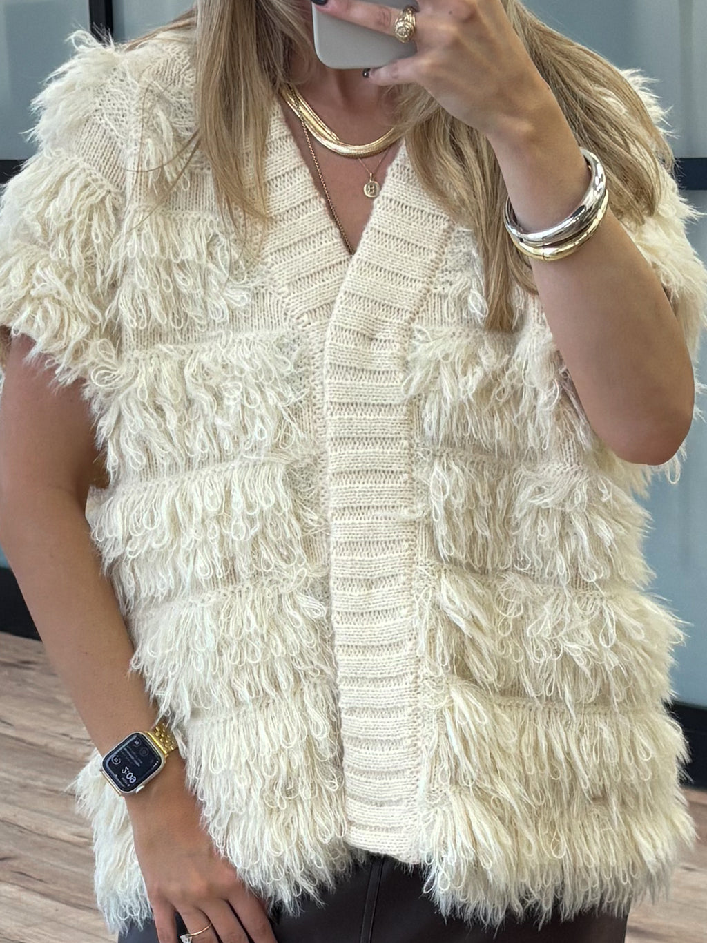 Aspen Shaggy Faux Fur Vest – Shop Talulah