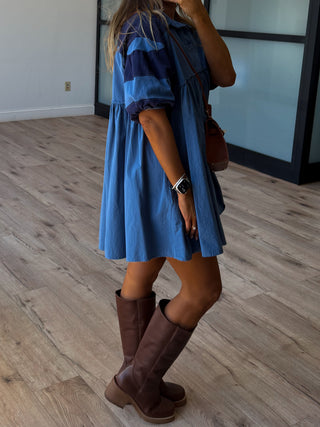 Fade Out Tiered Dress