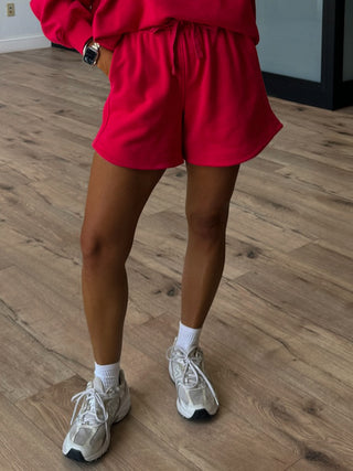 Streetside Lounge Shorts | Cherry