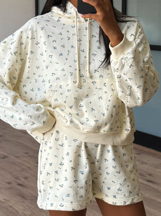 Blue Porch Florals Lounge Shorts | +Plus Available