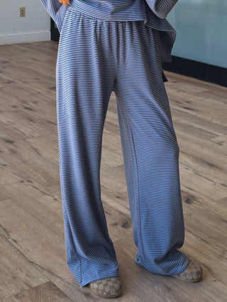 Just Lounging Brush Knit Pants | Lagoon