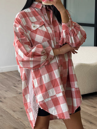 Orchard Plaid Shirt Dress | Cinnamon