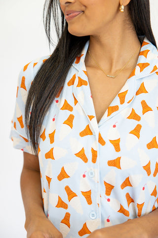 Sugar Cone Women's Shorts Set | +Plus Available