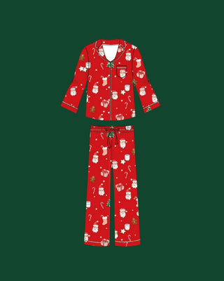 Kids Night Before Christmas Buttoned Set | Unisex | Tiny Talulah | PRE-ORDER