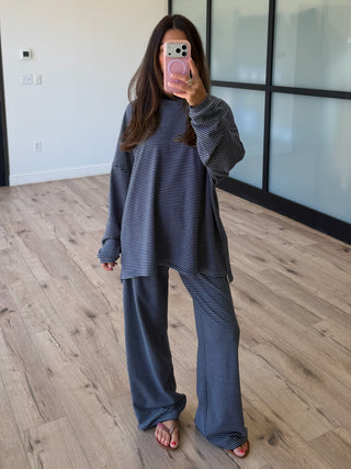 Just Lounging Knit Pullover | Moonlit Navy