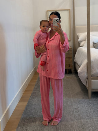 Pink Picnic Ruffle Zippy | Tiny Talulah