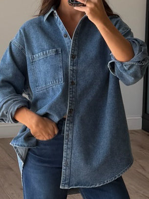 Hill Denim Shacket