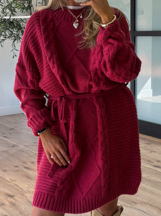 Sherwood Cable Sweater Dress | +Plus Available