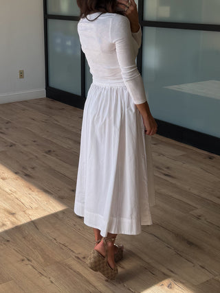 Meant To Be Button-Front Top | White