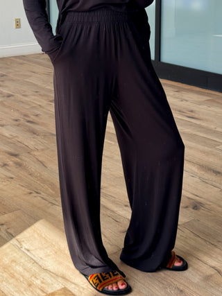 Easy Mode Lounge Pants | Black | +Plus Available