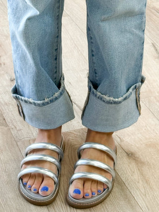 Hattie Sandals | Silver | FINAL SALE