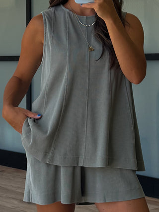 Drift Two Piece Set | Dusty Sage | RESTOCK