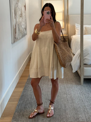 Sea La Vie Dress | Linen | RESTOCK