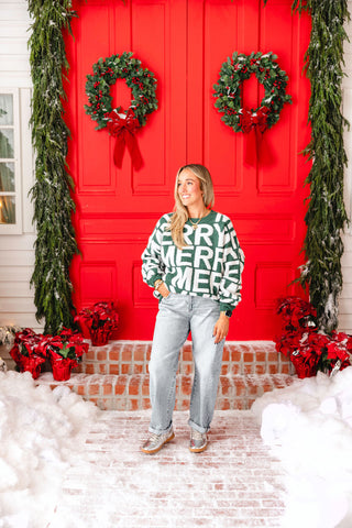 Very Merry Sweater | Green